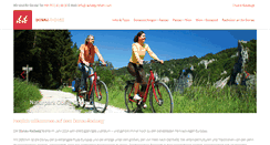 Desktop Screenshot of donau-radweg.info